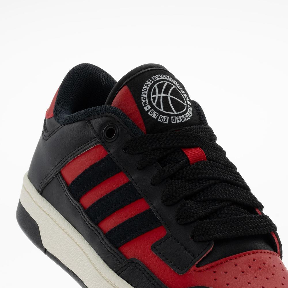 Detské topánky adidas Rapid Court Low J JR1020 - čierne