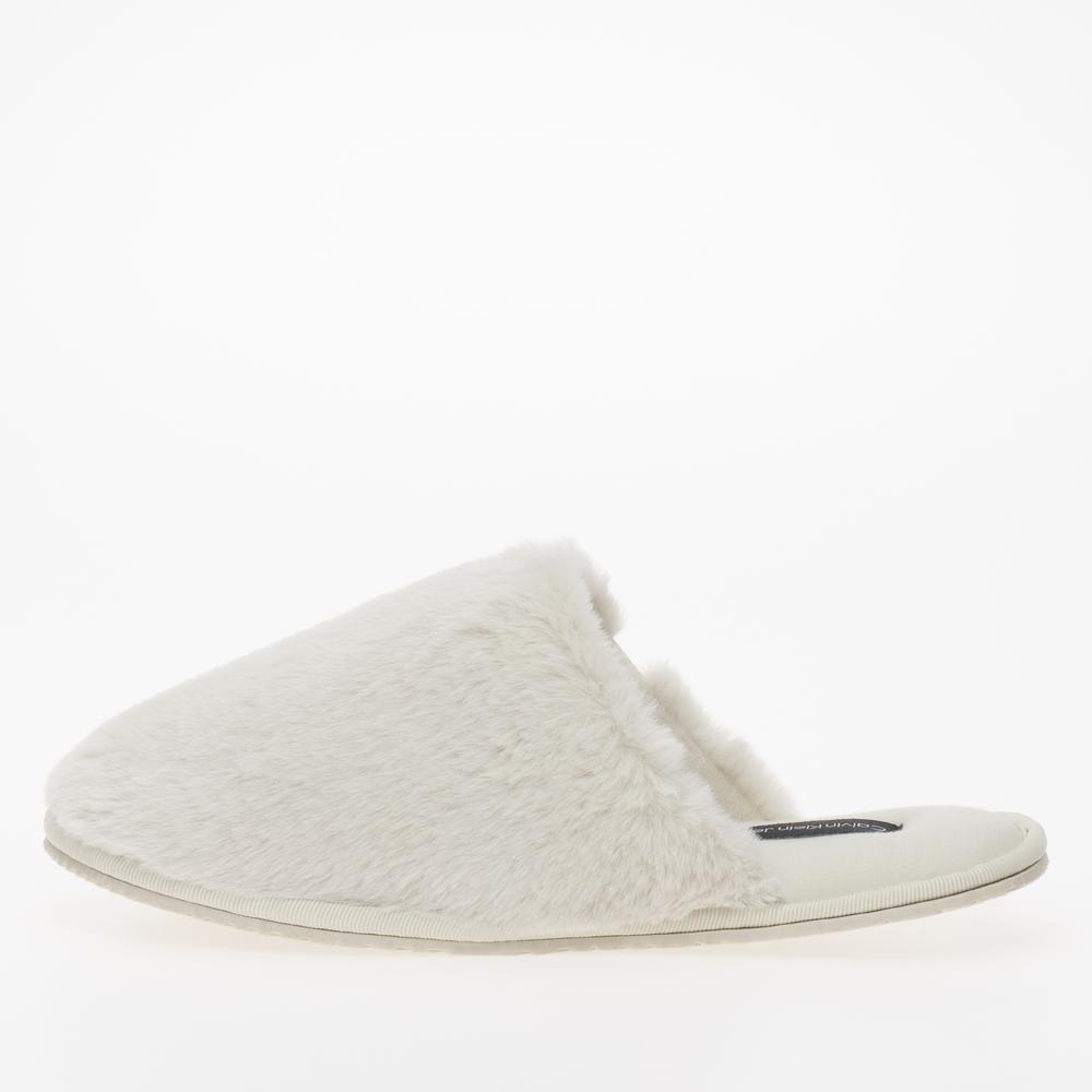 Topánky Calvin Klein Hotel Slipper Fur After Glow YW0YW01593-ACF - biele