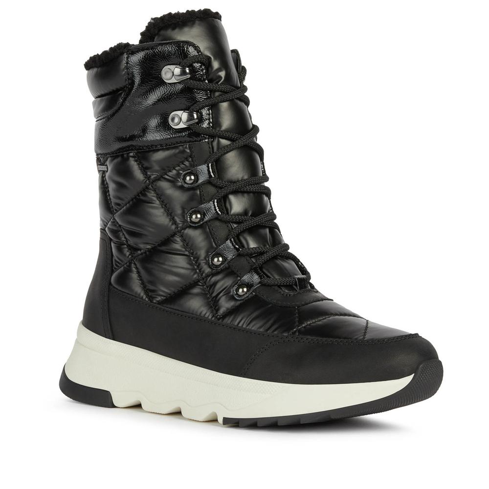 Topánky Geox Falena Abx D26HXB043FUC9999 - čierne