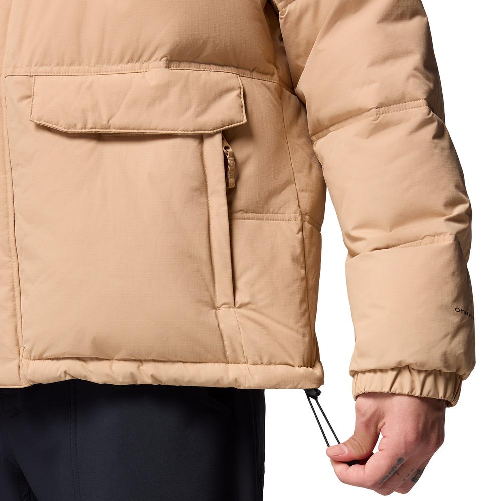 Mužský bunda Columbia Landroamer Hooded Puffer 2088081262 - béžové
