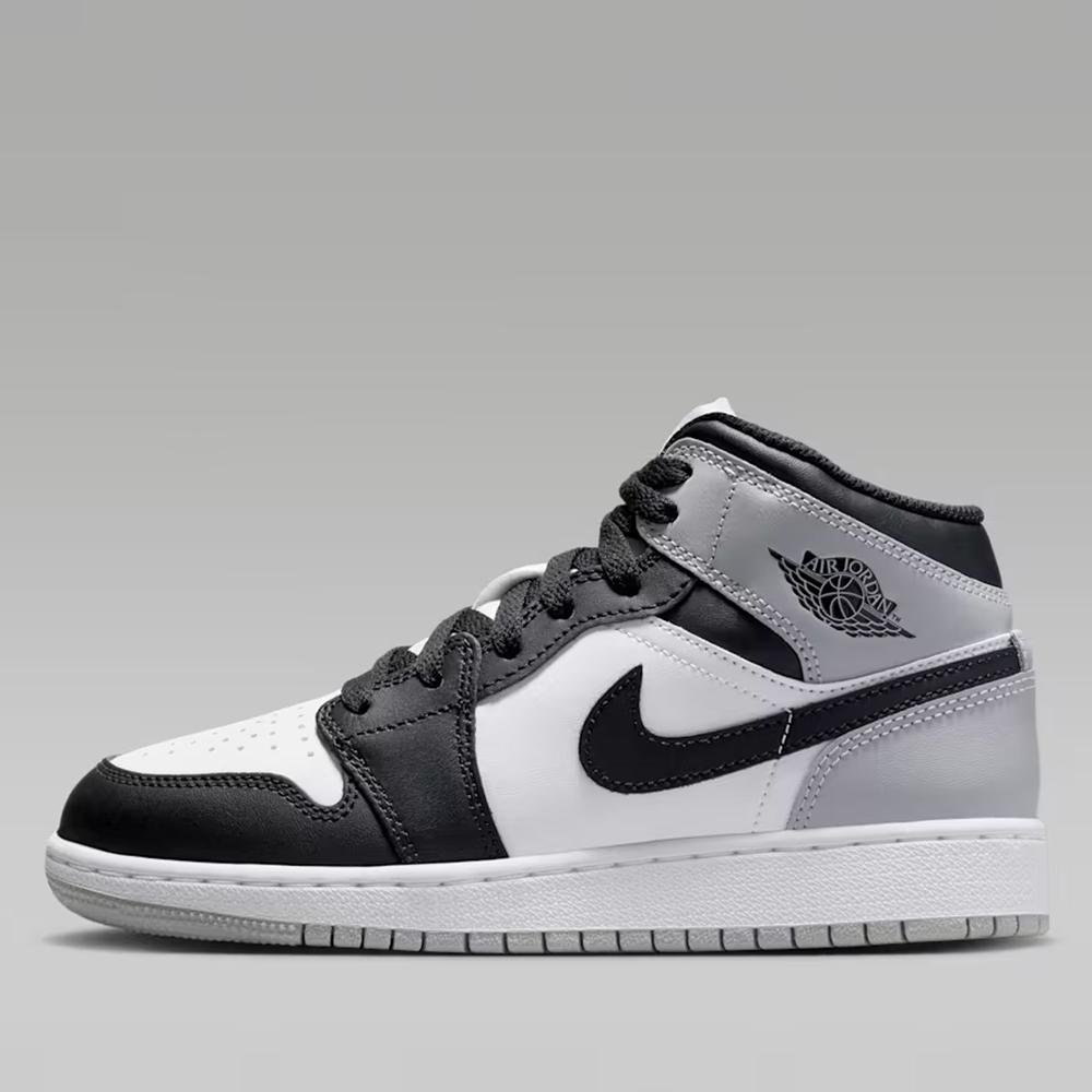 Detské topánky Nike Air Jordan 1 Mid DQ8423-101 - biele