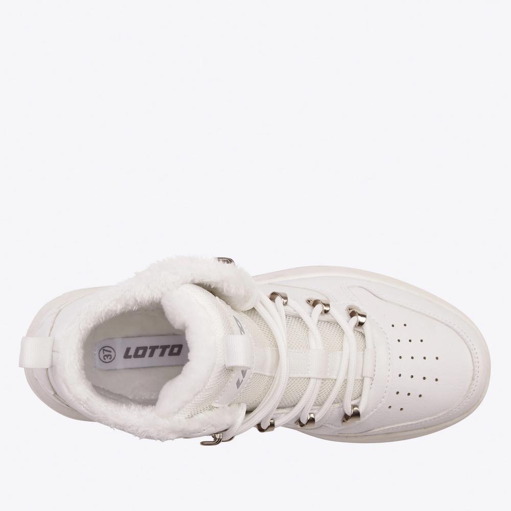 Dámske topánky Lotto Jalana PF Fur 2400390W-1014 - biele