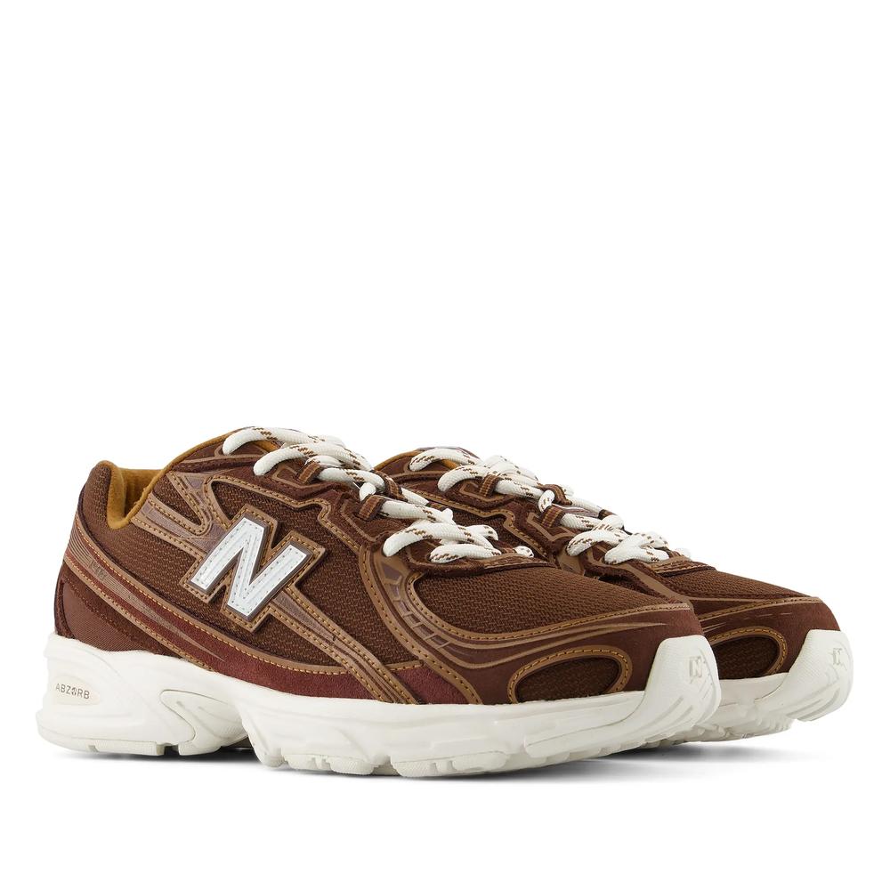 Unisex topánky New Balance U7407IK - hnedé