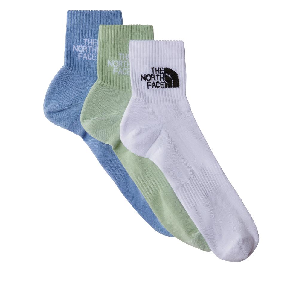 Unisex ponožky The North Face Multi Sport Cush Quarter 0A882G0OD1 - viacfarebné