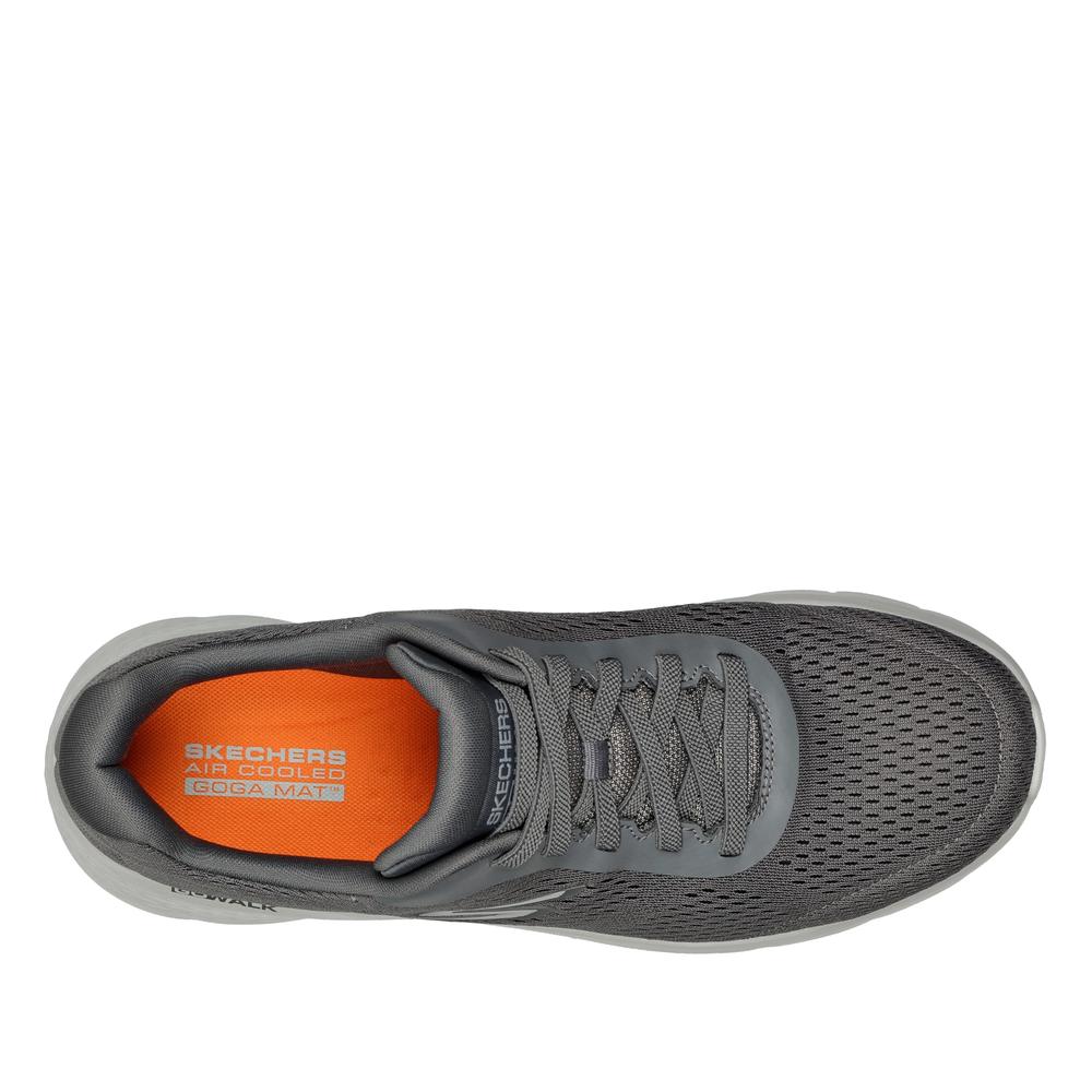 Pánske topánky Skechers Go Walk Flex Remark 216486GYCC - šedý