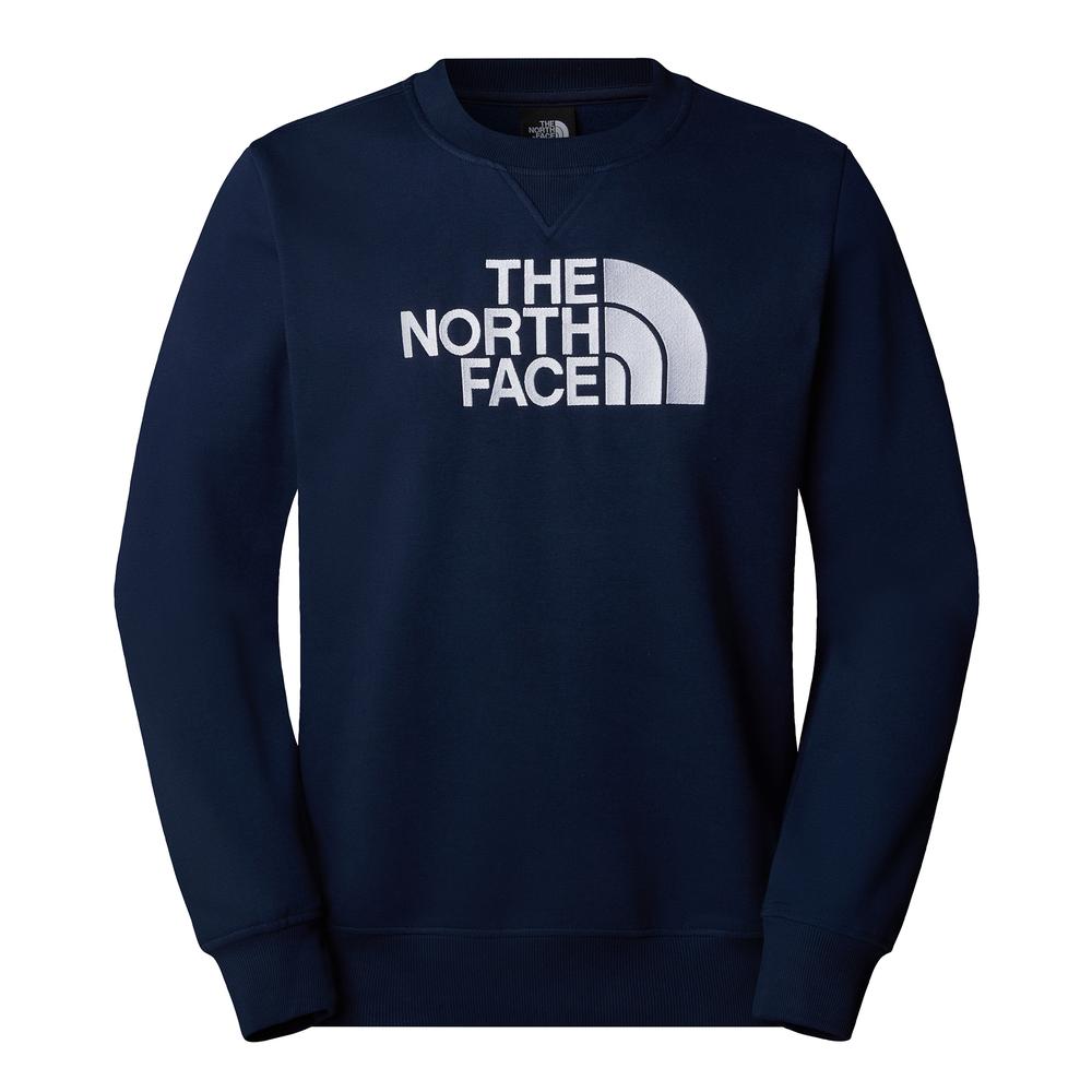Blúza The North Face Drew Peak Crew 0A89EK8K21 - tmavomodré