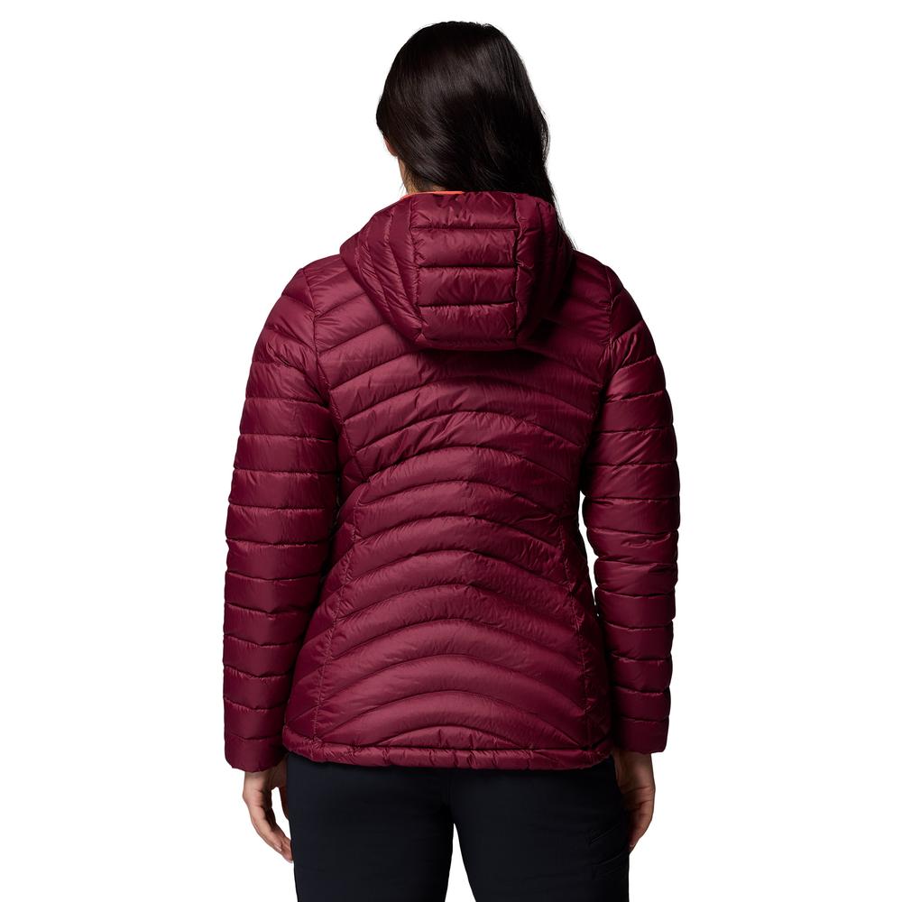 Dámská bunda Columbia Corelite 2133521624 - bordóvé