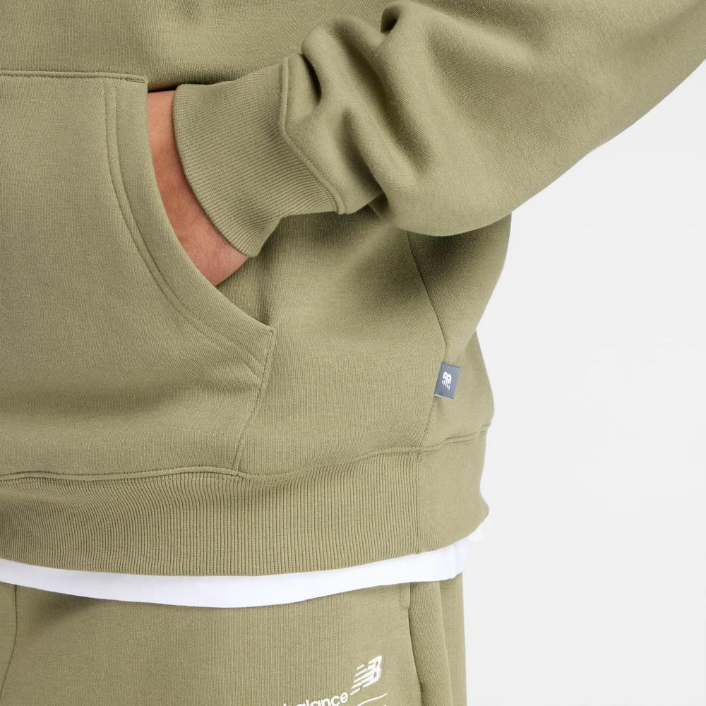 Pánske blúza New Balance MT53528DEK - zelené