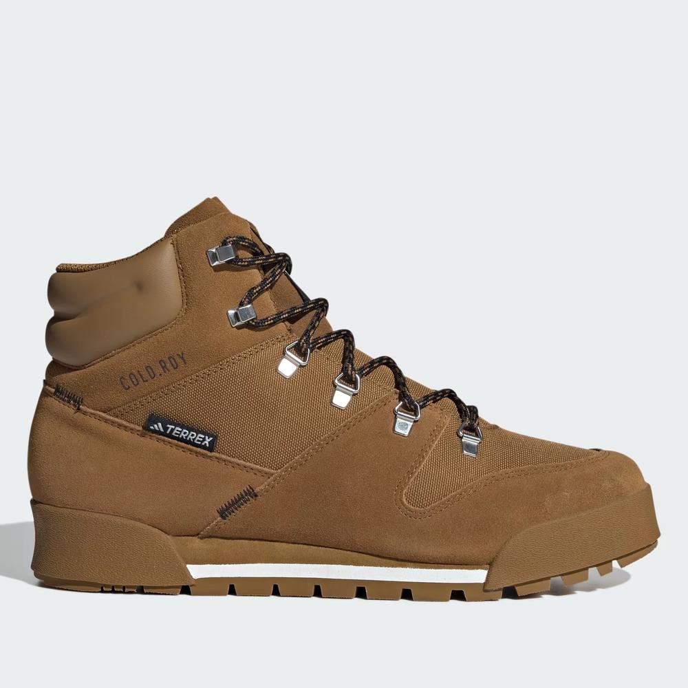 Topánky pánske adidas Terrex Snowpitch Cold.Rdy Hiking IH3664 - hnedé