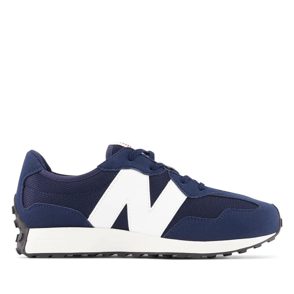 Detské topánky New Balance GS327CNW – tmavomodrá