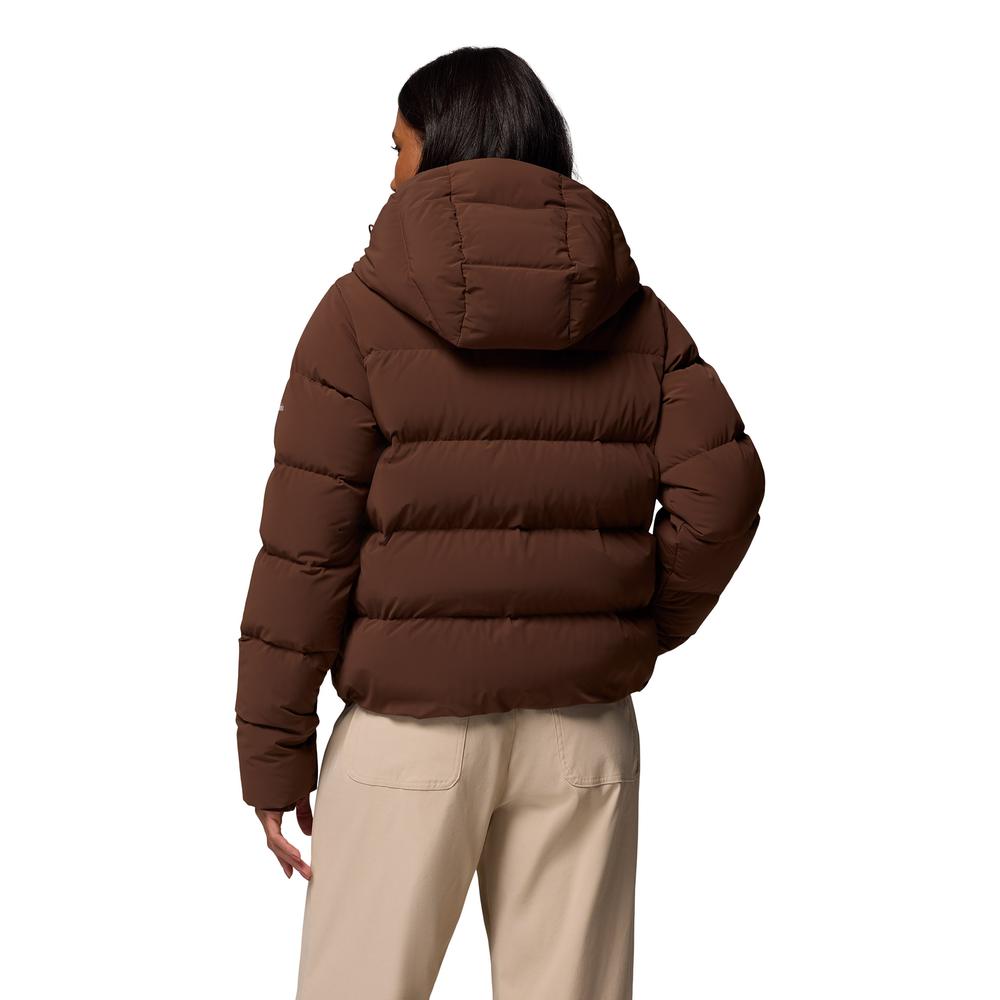 Dámská bunda Columbia Amaze Puff 2133714256 - hnedé