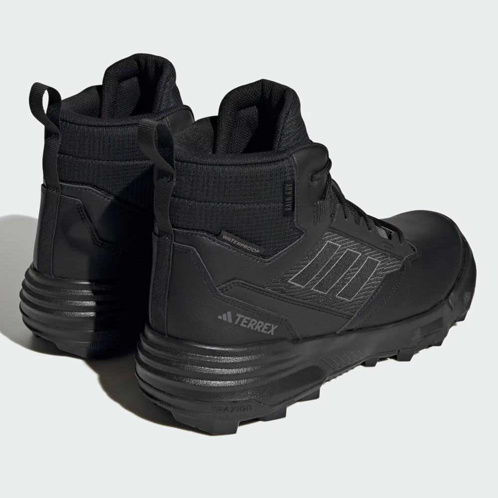 Topánky adidas Terrex Unity Leather Mid Rain.Rdy Hiking IF4977 - čierne