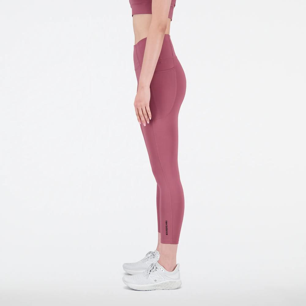 Dámske nohavice New Balance WP21112WAD – ružové