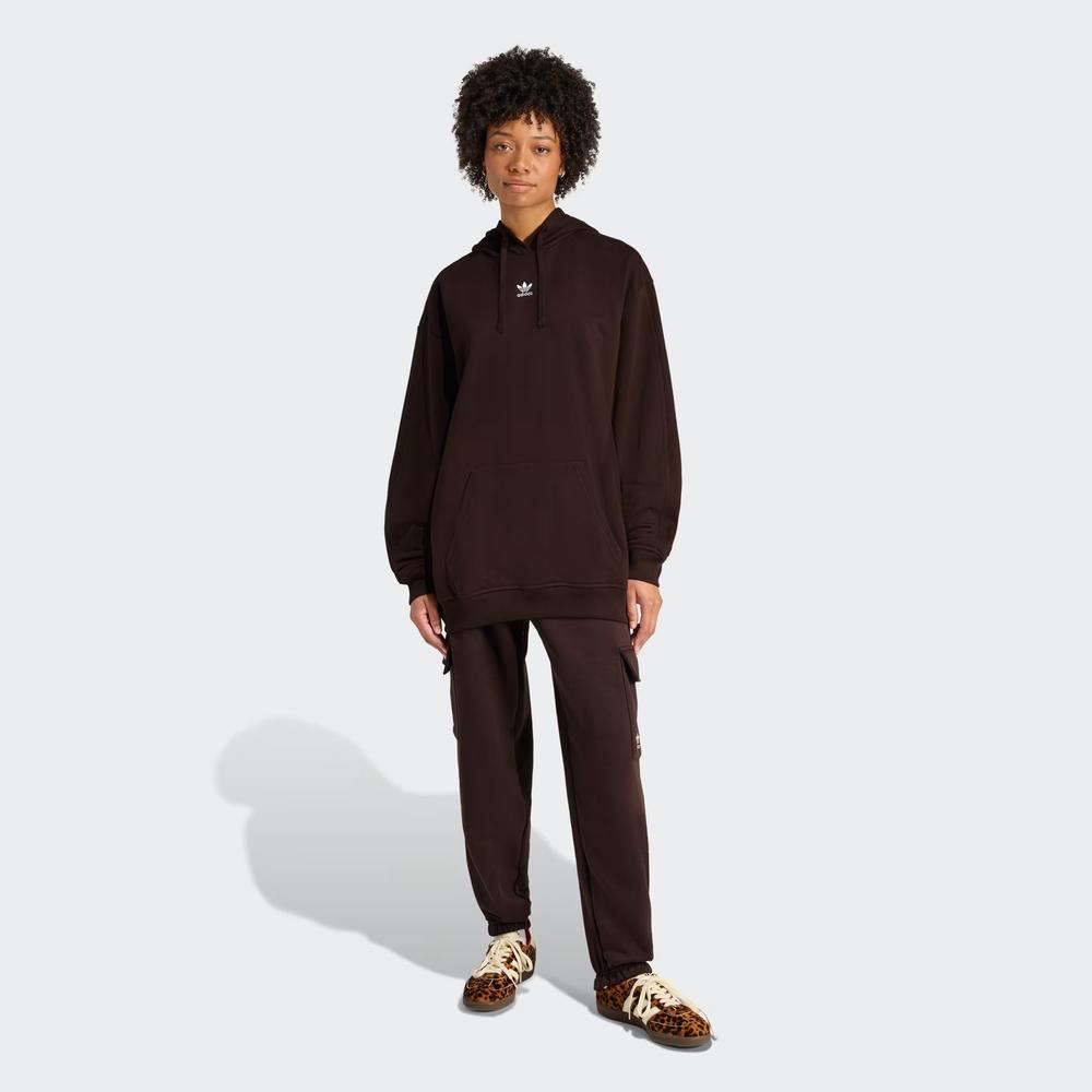 Dámská blúza adidas Originals Essentials Loose French Terry KC9145 - hnedé