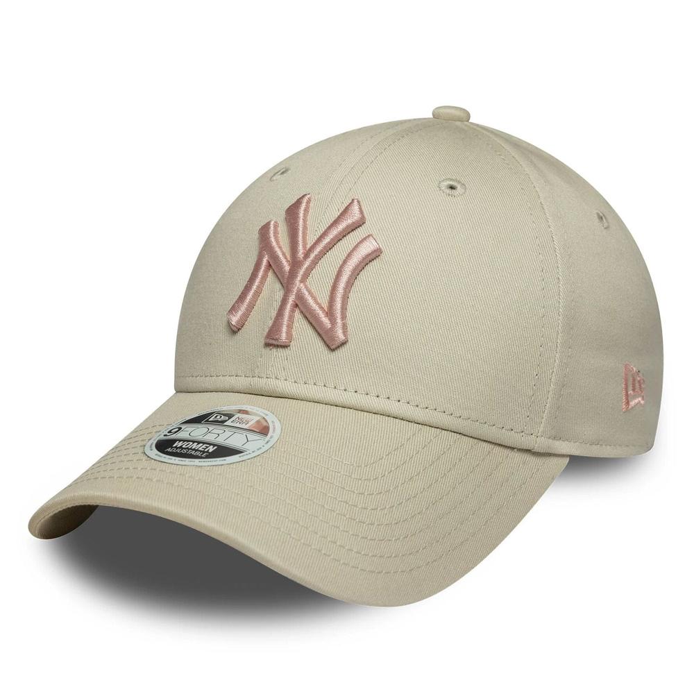 Dámská Čiapka New Era New York Yankees MLB 9FORTY 60771733 - béžové