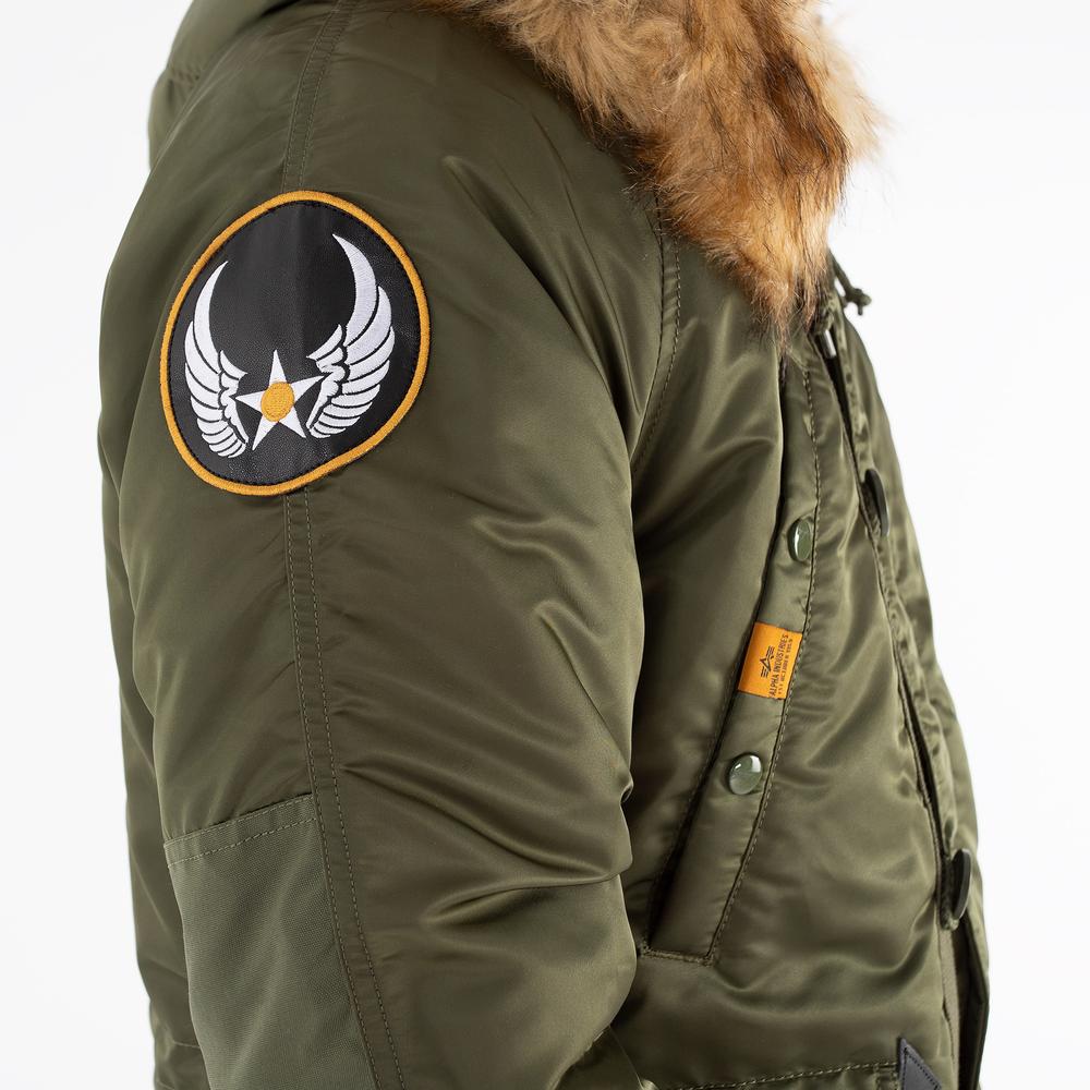 Bunda Alpha Industries N3B Airborne 188141257 - zelené