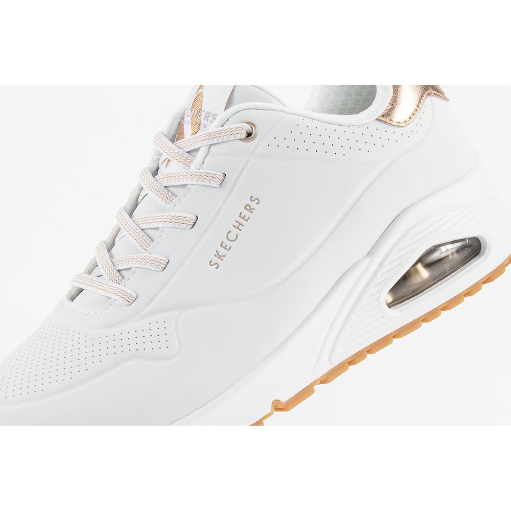Topánky Skechers Uno Shimmer Away 155196WHT - biele