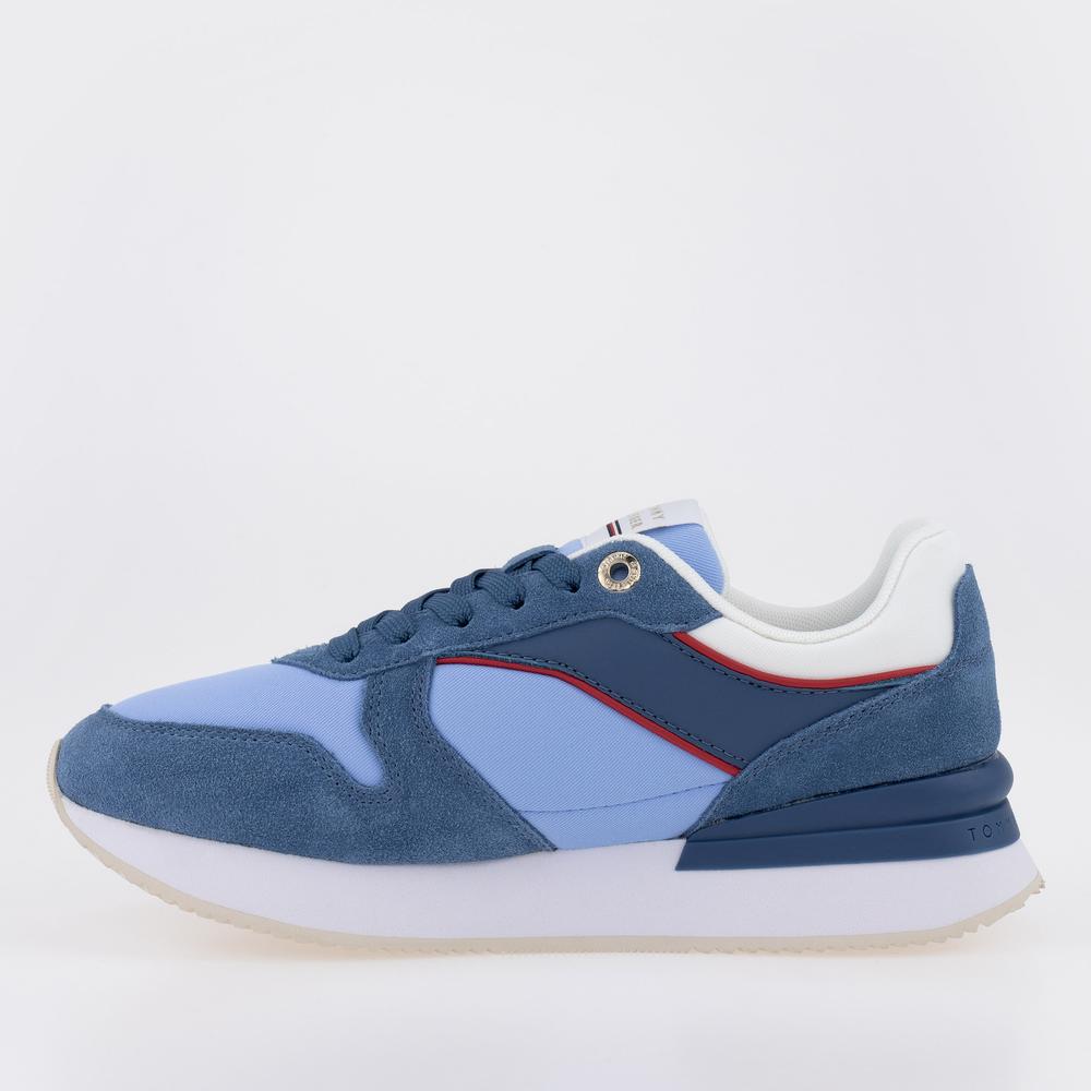 Topánky Tommy Hilfiger Elevated Feminine Runner FW0FW06949-DBX - modré