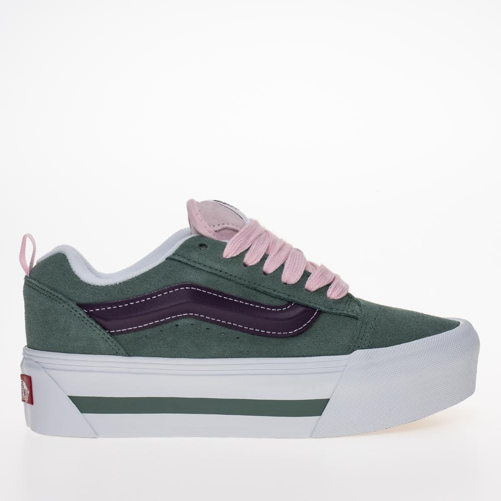 Topánky Vans KNU Stack Nineties Silver Pine VN000CP69Q61 - zelené