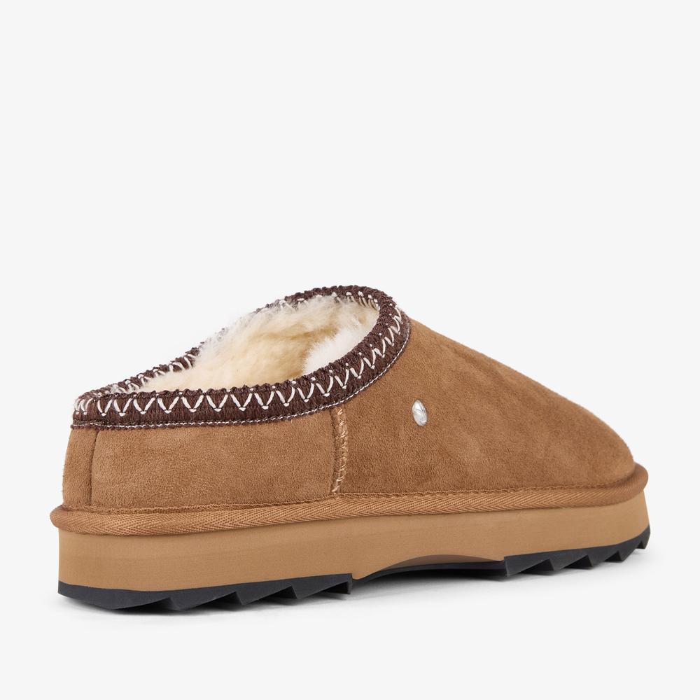 Topánky Emu Australia Sharky Scuff W13179CHES - hnedé