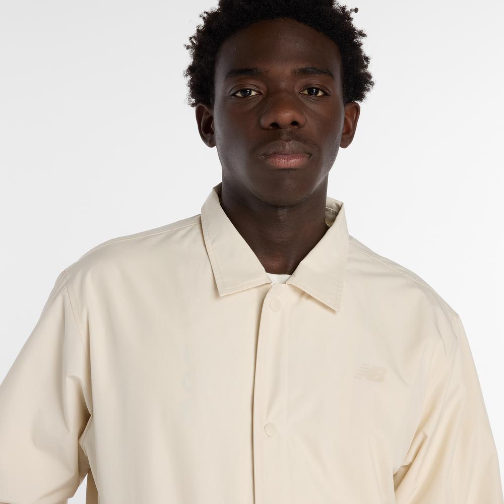 Mužský bunda New Balance MJ61U6AJLIN - béžové