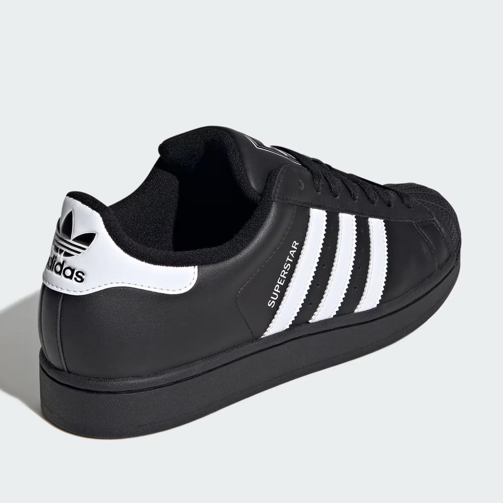 Unisex topánky adidas Originals Superstar II JI0079 - čierne