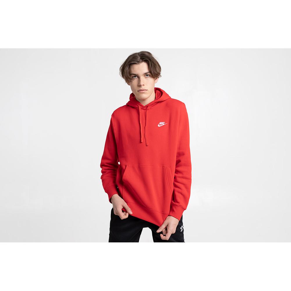 Blúzka Dresová Nike Sportswear Club Fleece BV2654-657 - červené