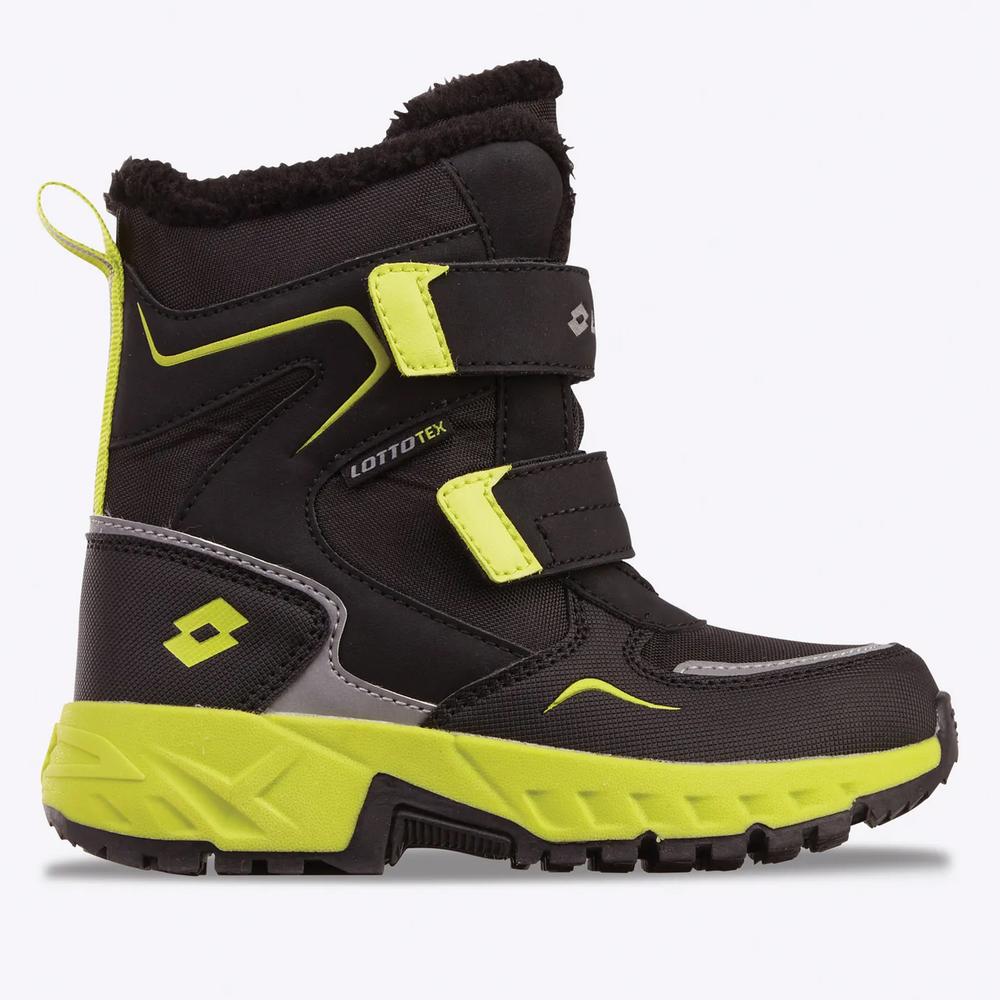 Detské topánky Lotto Alstyne Tex 2600490K-1163 - čierne
