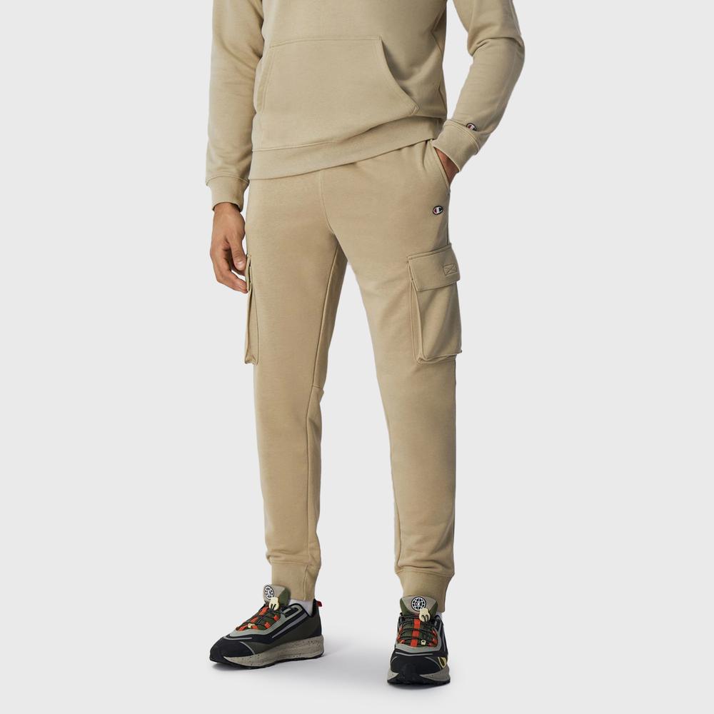 Nohavice Champion C Logo Cargo Joggers 219898-YS073 - béžové