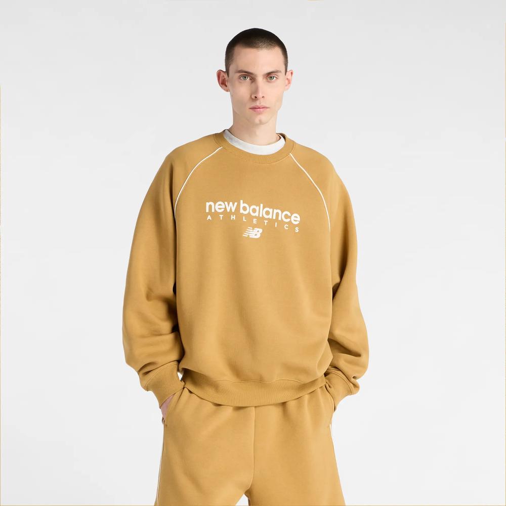 Pánska bunda New Balance MT61U4JOABG - pomarančové