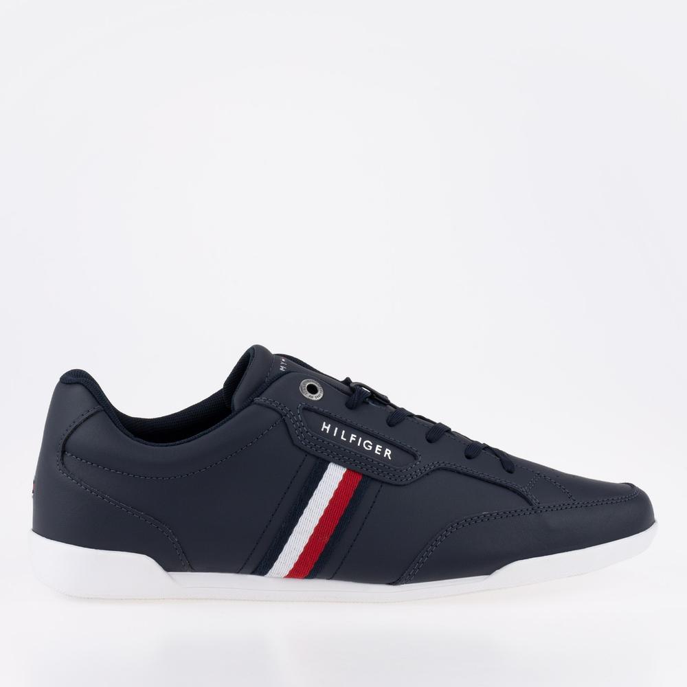 Topánky Tommy Hilfiger Classic LO Cupsole Leather FM0FM04277-DW5 - tmavomodré
