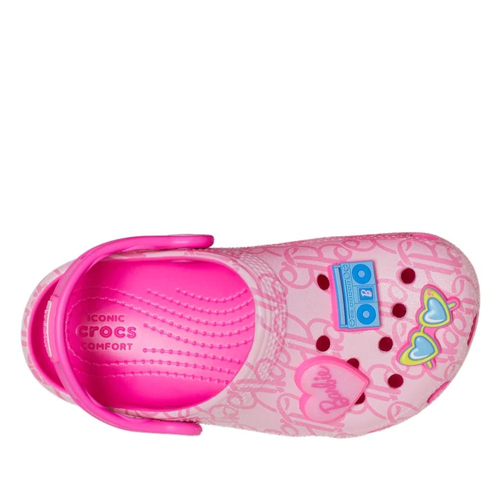 Klapky Crocs Barbie Classic Clog 211407-90H - ružové