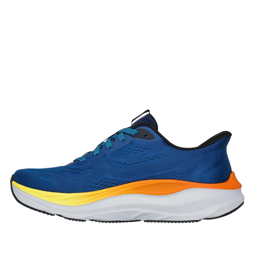 Topánky pánske Skechers Slip-ins: Max Run 221000NVMT - tmavomodré