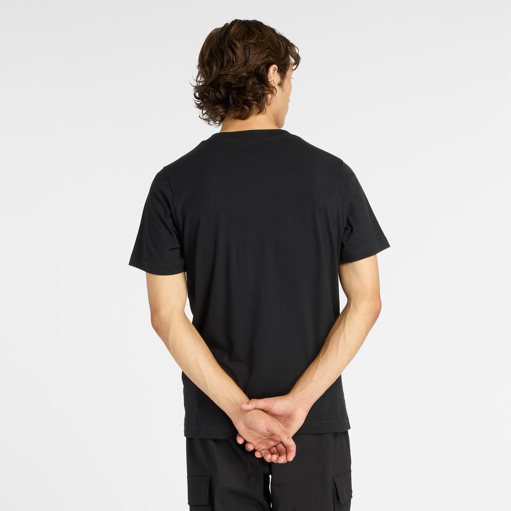 Pánske tričko New Balance MT61C48BBK - čierne