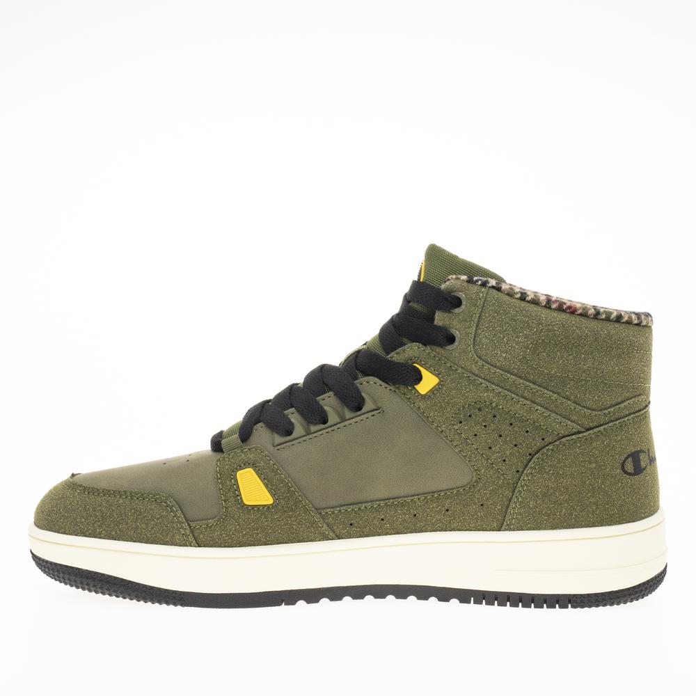 Topánky Champion Rebound Mid Winterized S22131-GS521 - zelené