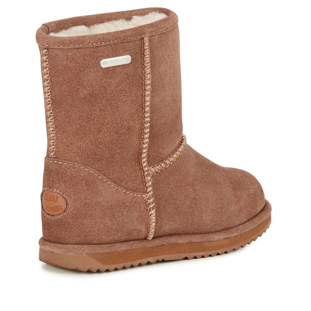Topánky Emu Australia Brumby LO T10773OAK - hnedé