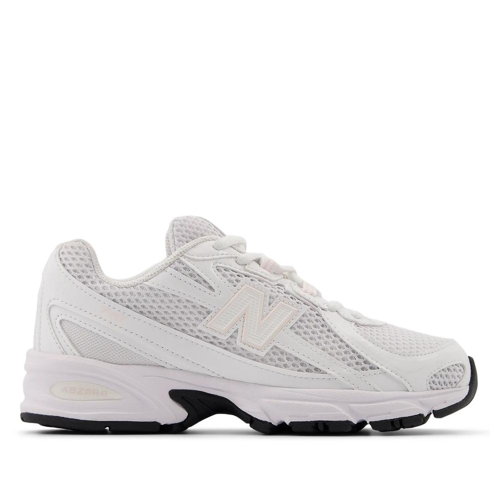 Detské topánky New Balance GR740PK - biele