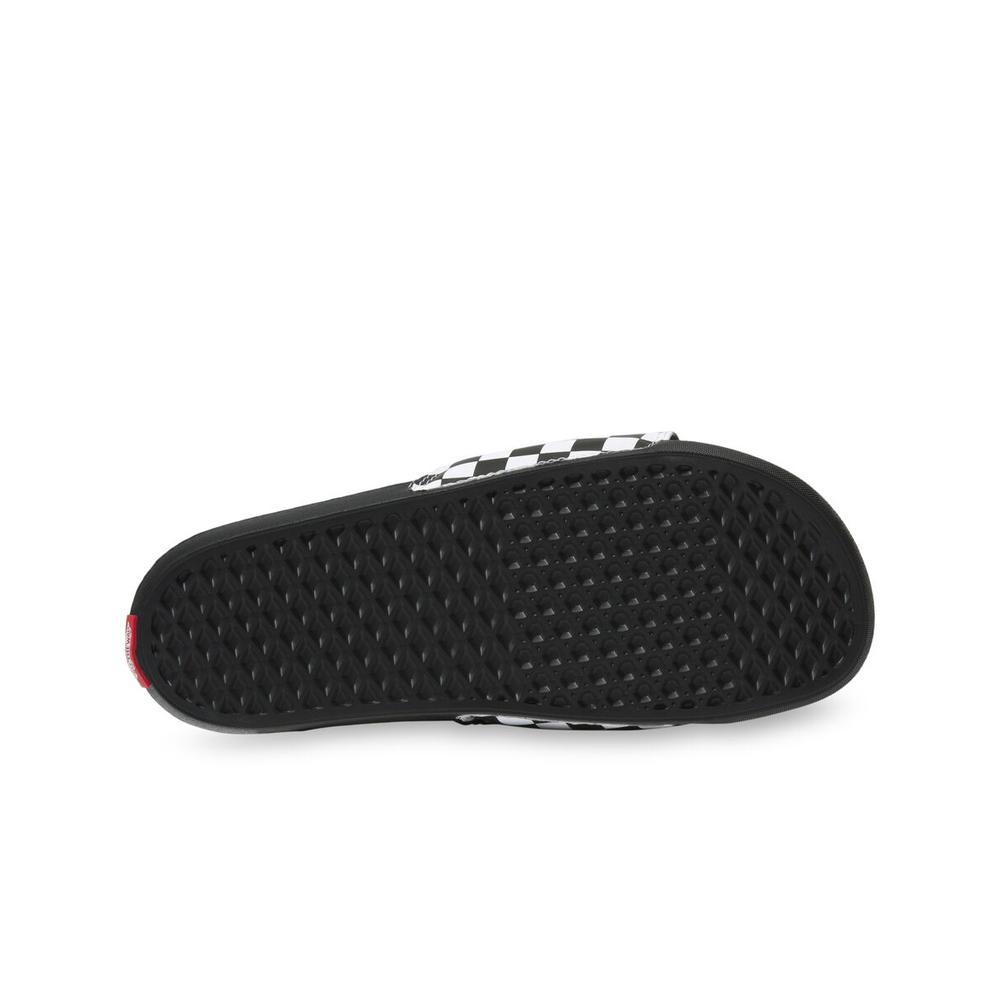 Klapky Vans Checkerboard La Costa Slide-On VN0A5HF527I1 - čierne