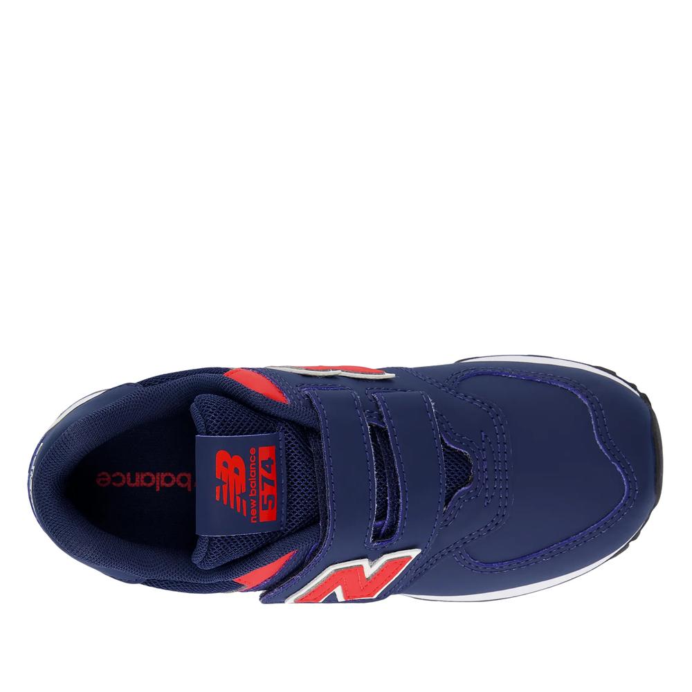 Detské topánky New Balance PV574KIK - tmavomodré