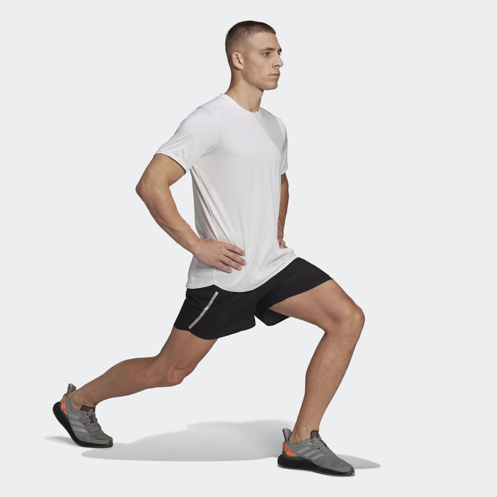 Tričko adidas Designed 4 Running Tee HC9826 - biele