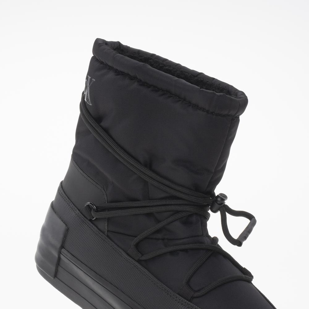 Topánky Calvin Klein Jeans Vulc Flatform Snow Boot YW0YW01591-0GJ - čierne