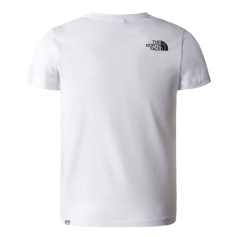 Tričko The North Face Simple Dome 0A82EAFN41 - biele