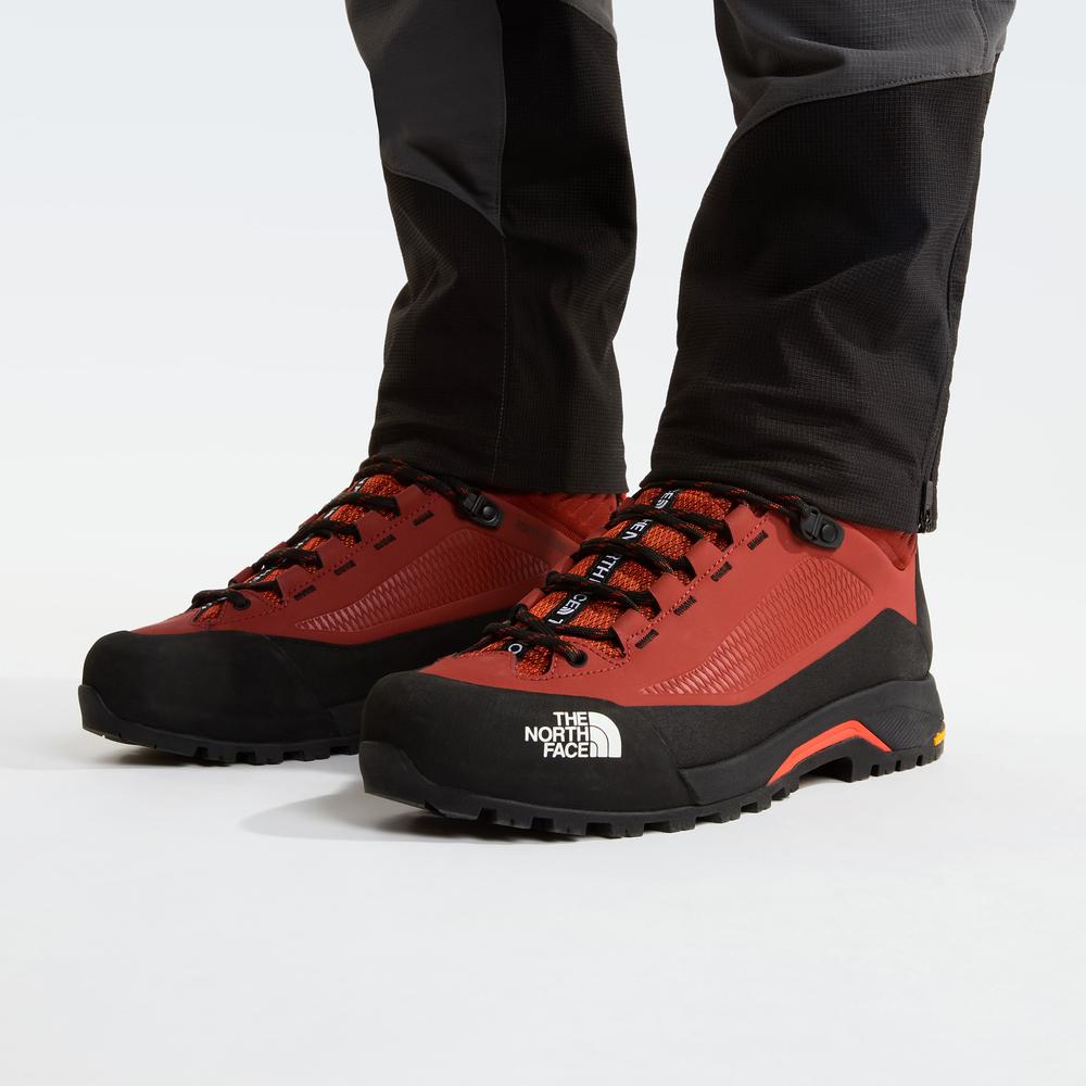 Pánske topánky The North Face Verto Gore-Tex Mid 0A83NBM7P1 - červené