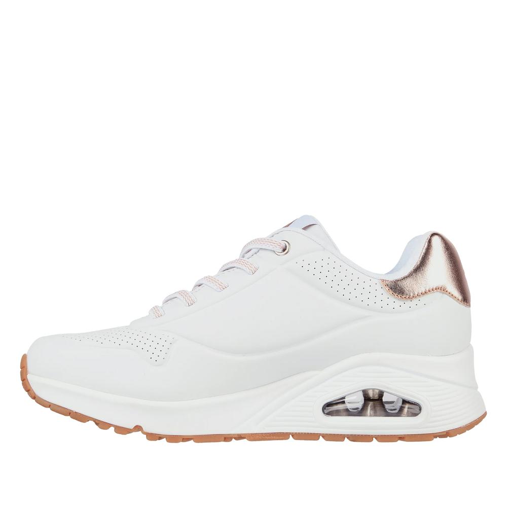 Topánky Skechers Uno Shimmer Away 155196WHT - biele