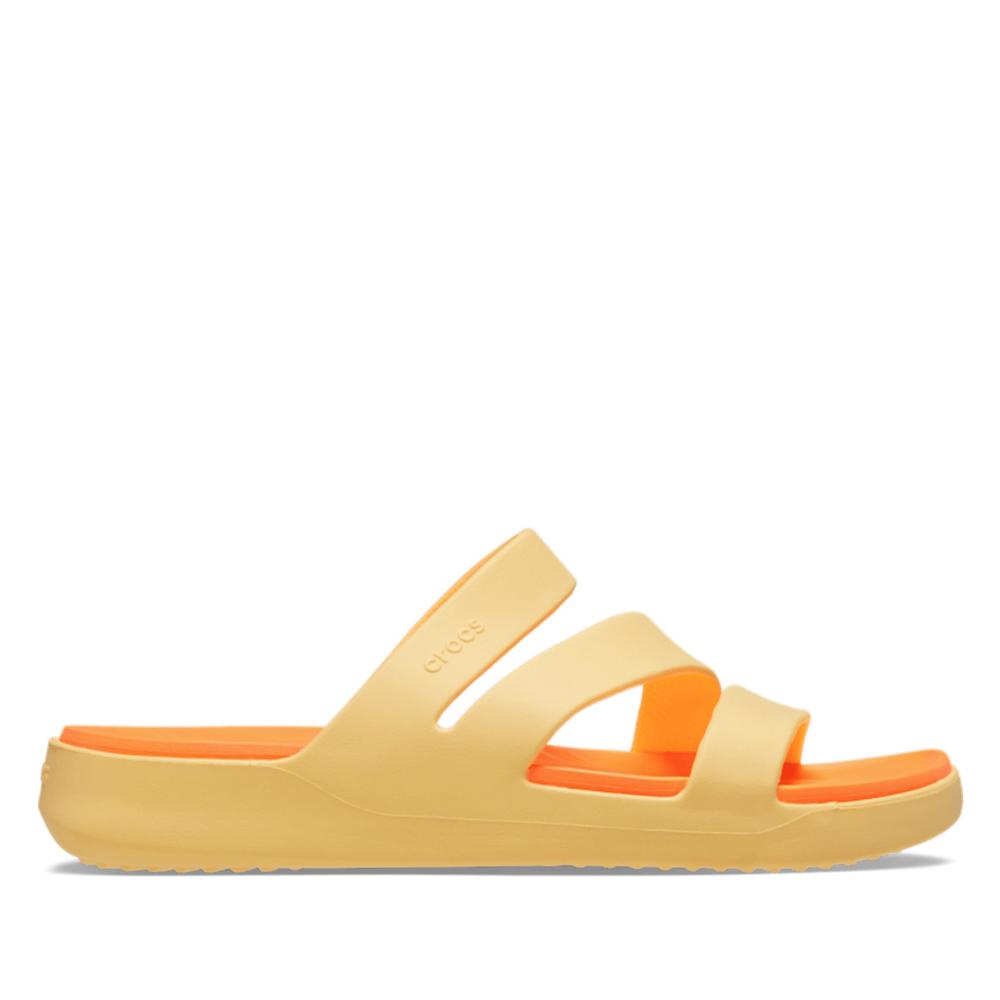 Klapky Crocs Getaway Strappy 209587-78Z - žltá