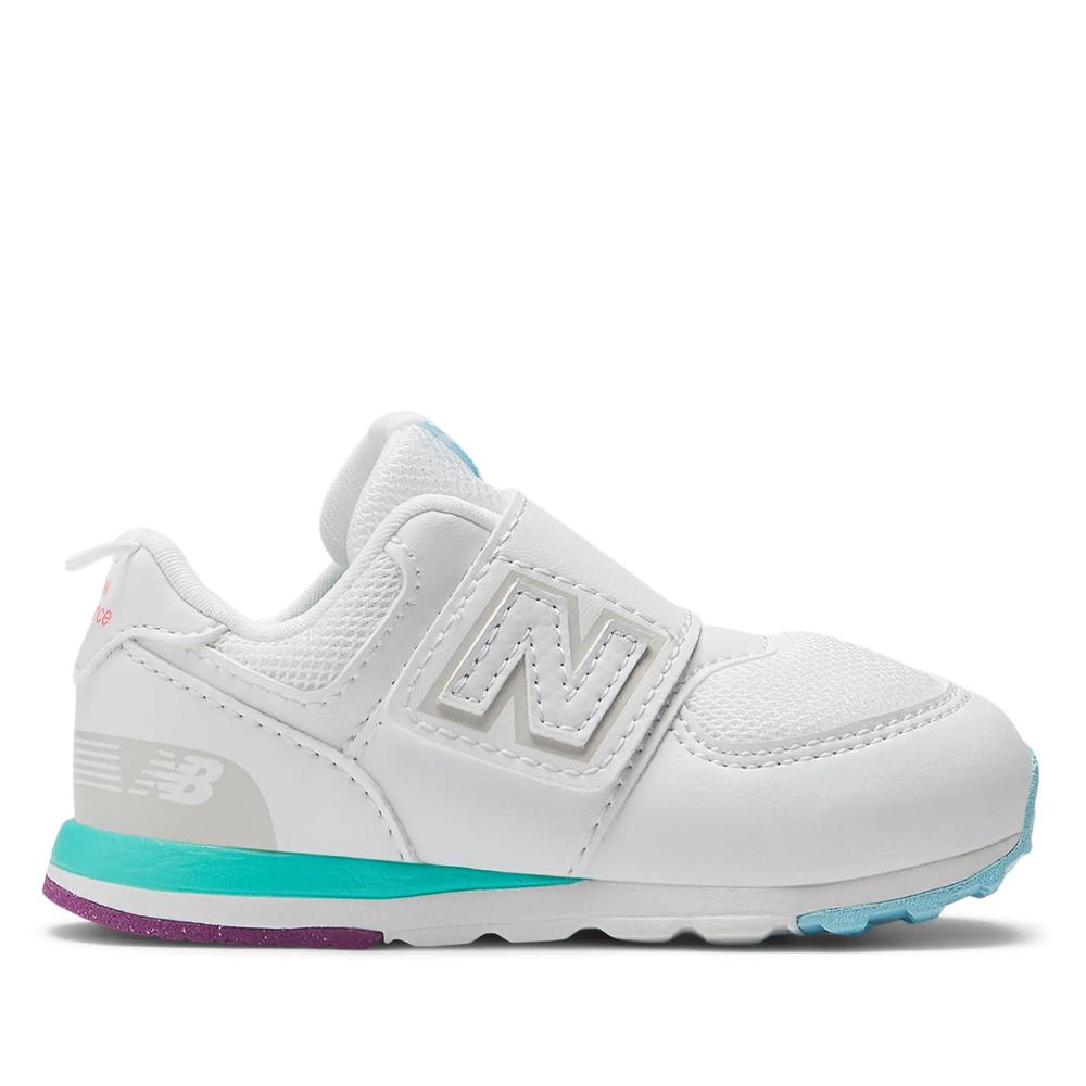 Detské topánky New Balance NW574KIJ - biele