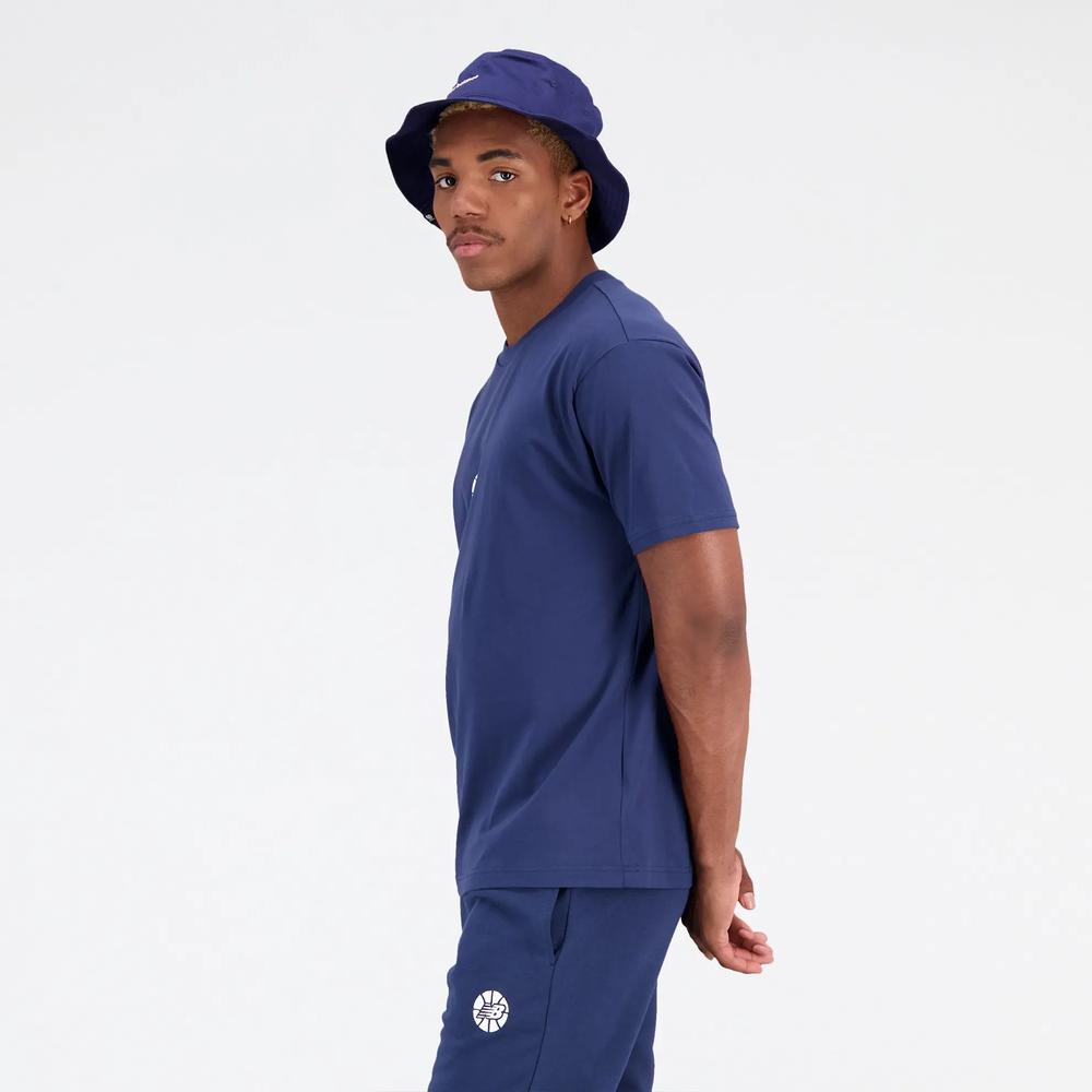 Pánske tričko New Balance MT23582NNY – tmavomodré