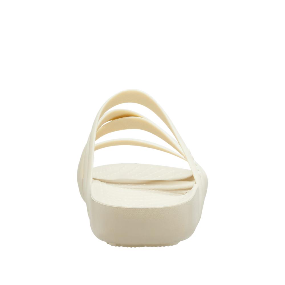 Klapky Crocs Splash Strappy Sandal 208217-2Y2 - krémové