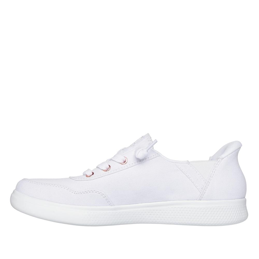 Topánky Skechers Slip-ins Bobs Skip Cute B Cute Sweet 114815WHT - biele