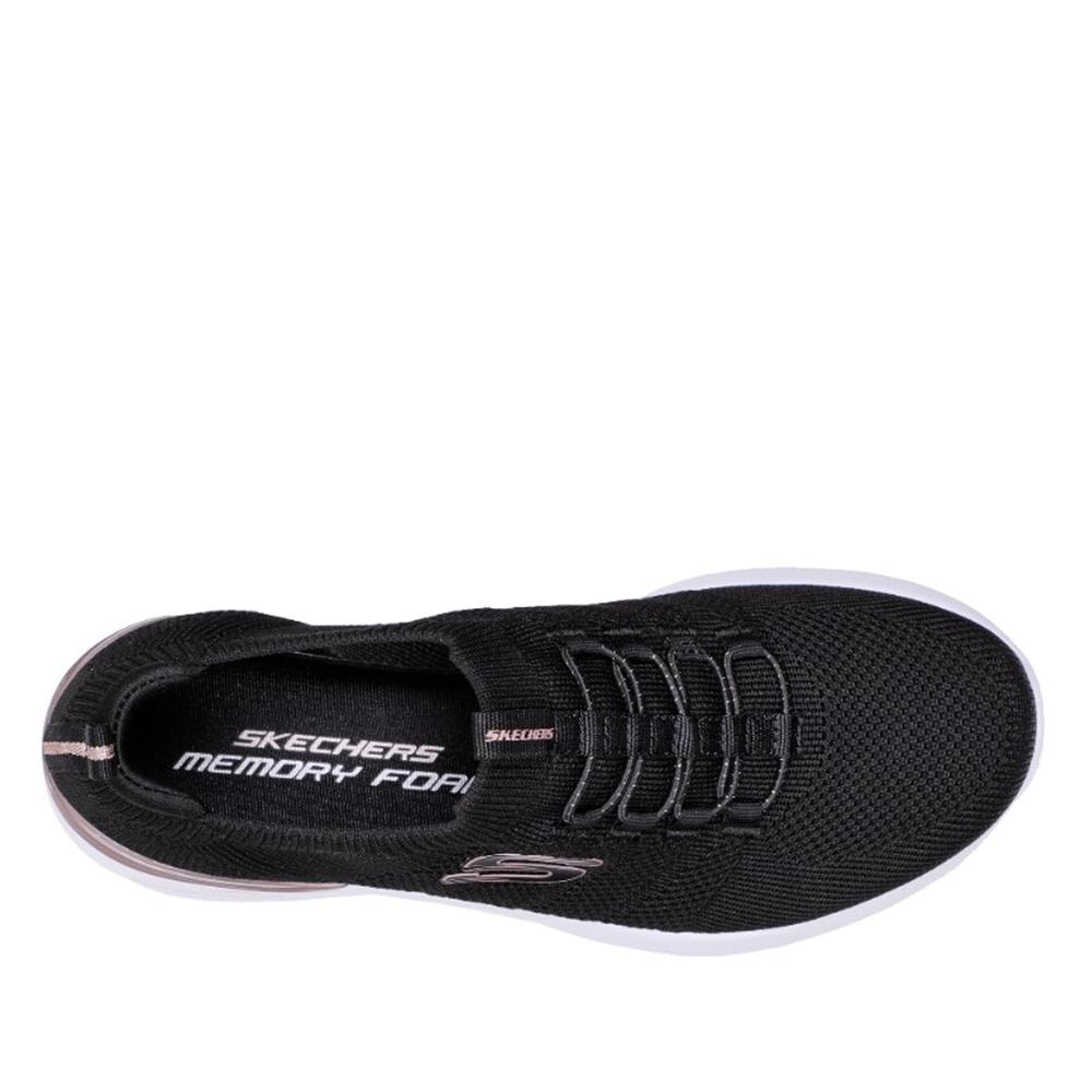 Dámske topánky Skechers Air Dynamight Perfect Steps 149754BKRG - čierne